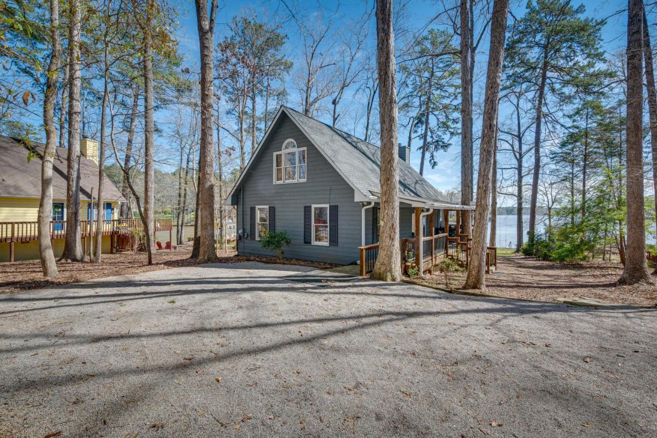 Quiet Lakefront Eatonton House With Boat Dock! Villa Exterior photo