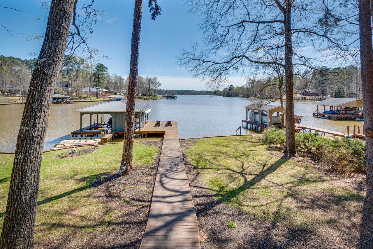 Quiet Lakefront Eatonton House With Boat Dock! Villa Exterior photo